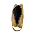 Leather makeup bag made in kenya