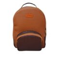 leather laptop backpack
