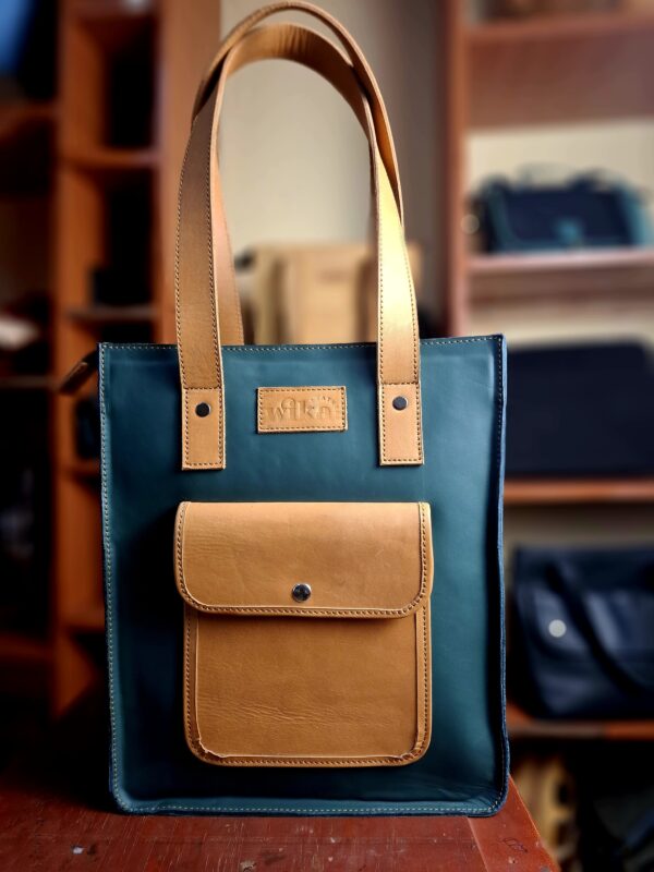 Genuine Leather Tote Bag
