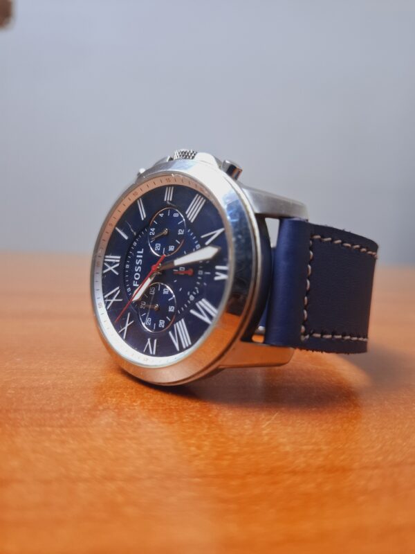 Leather watchstrap